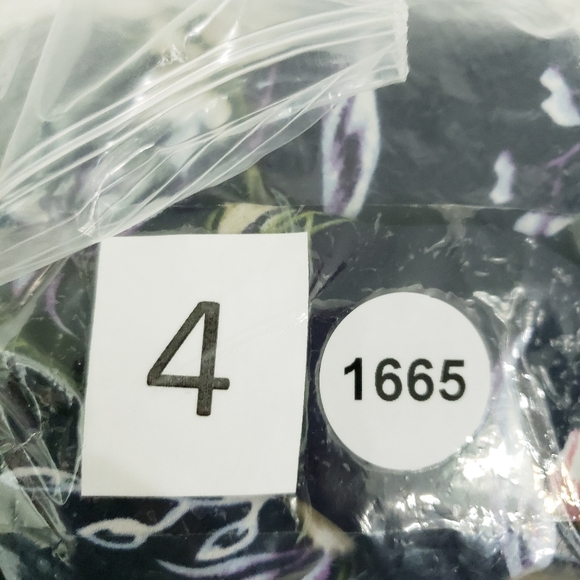 Nicole Miller Sheath Dress Navy Floral Drawstring - Picture 12 of 12